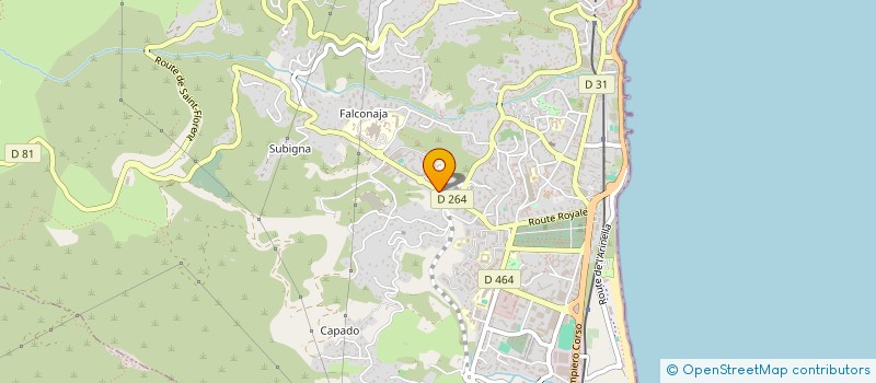 localisation de l'entreprise CAFIP à BASTIA