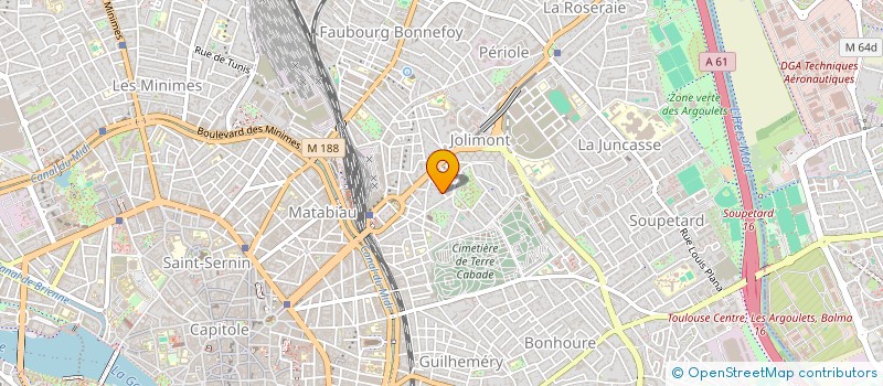 localisation de l'entreprise CAFKA à TOULOUSE