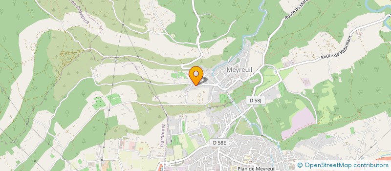 localisation de l'entreprise CAFOLOPIVA  MEYREUIL