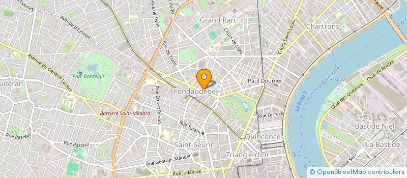 localisation de l'entreprise CAFONSO028  BORDEAUX