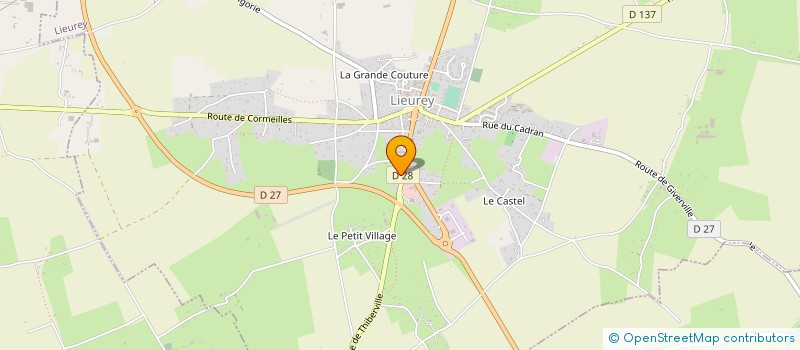 localisation de l'entreprise CAFRALEX à LIEUREY