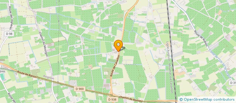 localisation de l'entreprise CAFRINE  L'ISLE-SUR-LA-SORGUE