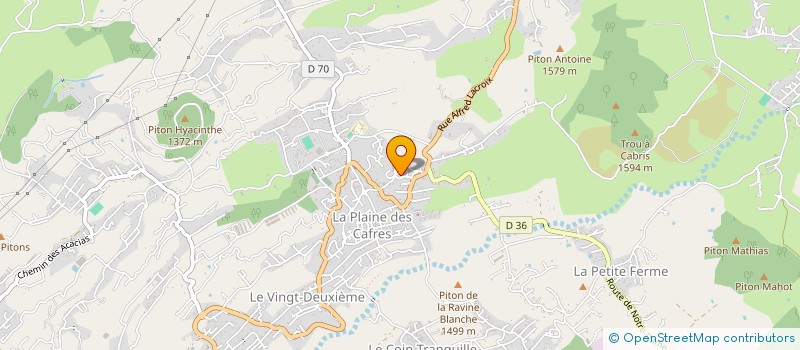 localisation de l'entreprise CAFRIPLAINOIS à LE TAMPON