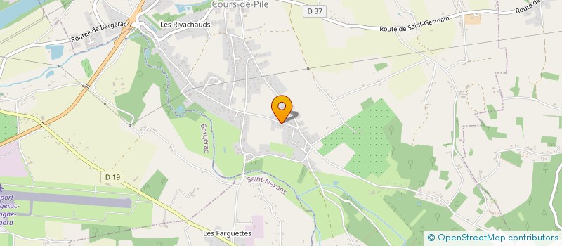 localisation de l'entreprise CAFS IMMO  COURS-DE-PILE