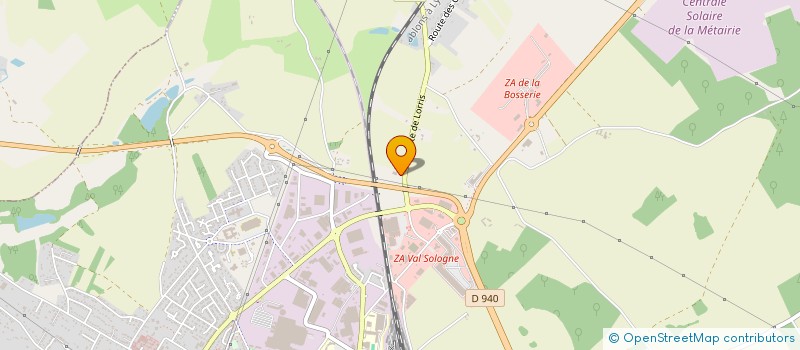 localisation de l'entreprise CAG à GIEN