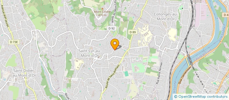 localisation de l'entreprise CAG INVESTISSEMENTS  SAINT-CYR-AU-MONT-D'OR