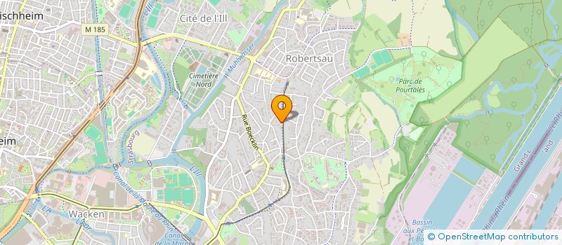 localisation de l'entreprise CAG TRANEXPRESS à STRASBOURG