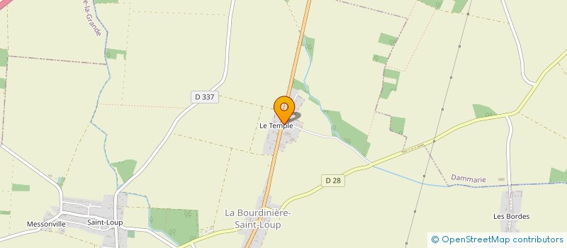 localisation de l'entreprise CAGE AGRICOLE à LA BOURDINIERE-SAINT-LOUP