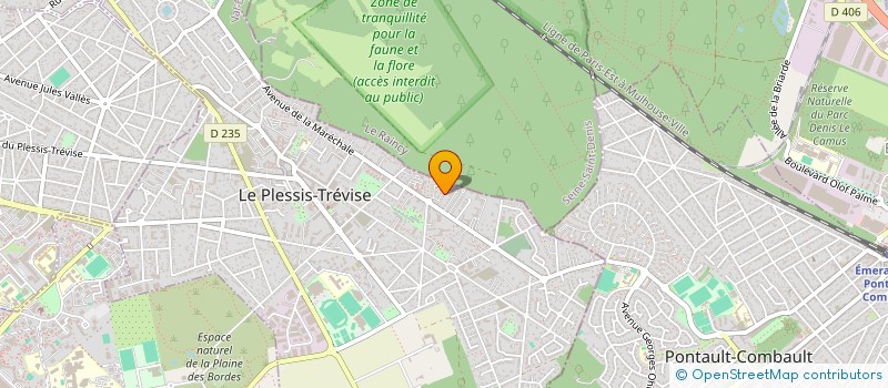 localisation de l'entreprise CAGEC à LE PLESSIS-TREVISE
