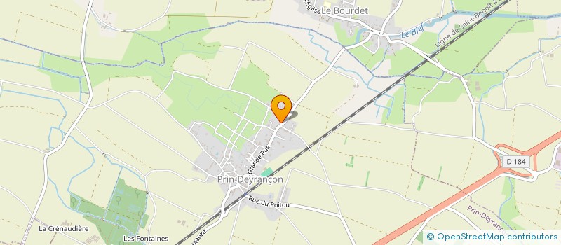 localisation de l'entreprise CAGECO  PRIN-DEYRANCON