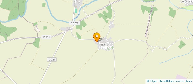localisation de l'entreprise CAGEFA à AUBEPIERRE-OZOUER-LE-REPOS