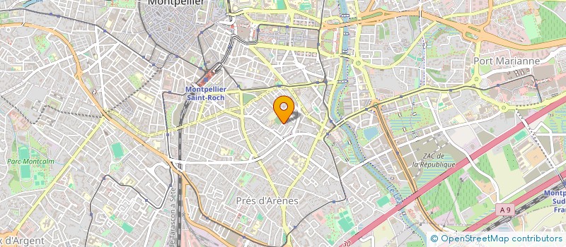 localisation de l'entreprise CAGES-PASSION à MONTPELLIER