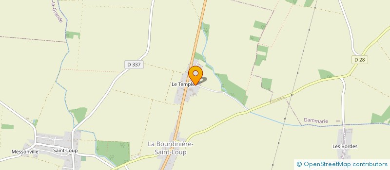 localisation de l'entreprise CAGESTANNE à LA BOURDINIERE-SAINT-LOUP