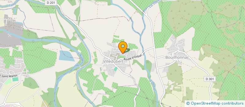 localisation de l'entreprise CAGESVIL  VILLEDUBERT