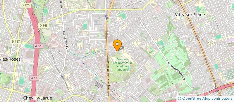 localisation de l'entreprise CAGIPAME à VILLEJUIF