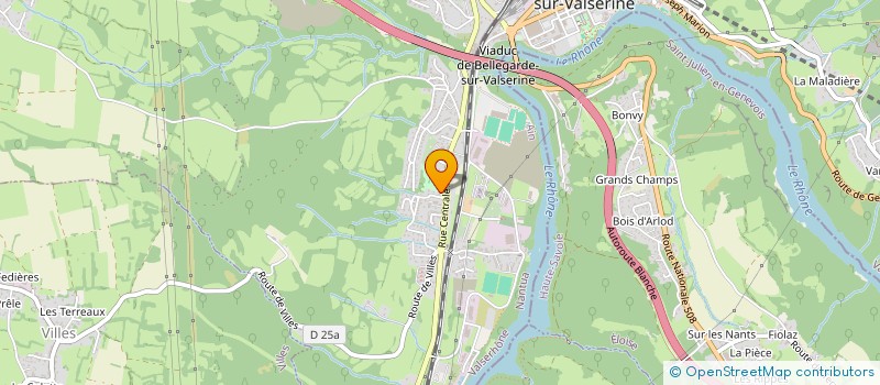 localisation de l'entreprise CAGLAR à VALSERHONE