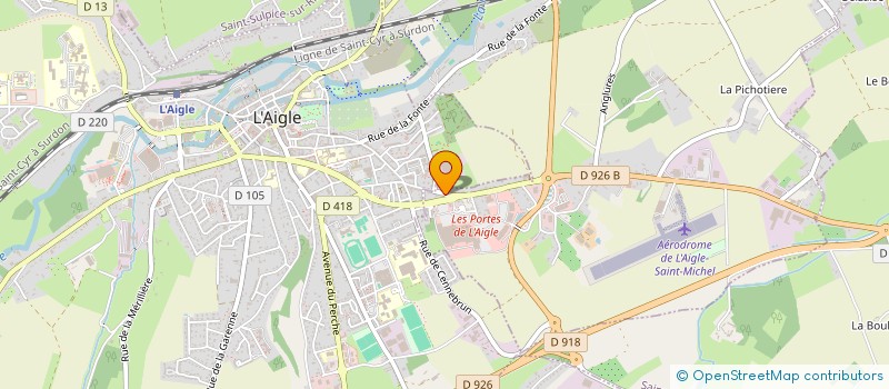 localisation de l'entreprise CAGLAYAN à SAINT-SULPICE-SUR-RISLE