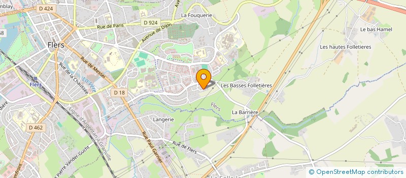localisation de l'entreprise CAGLAYAN INVEST à FLERS