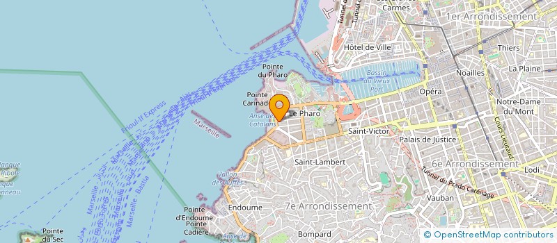 localisation de l'entreprise CAGNARD à MARSEILLE