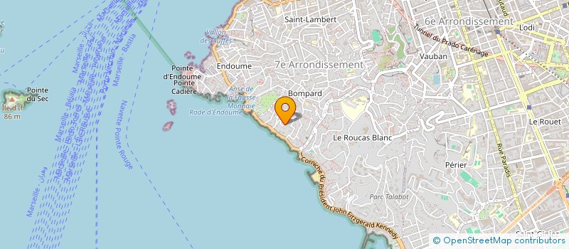 localisation de l'entreprise CAGNOL-RICCI à MARSEILLE