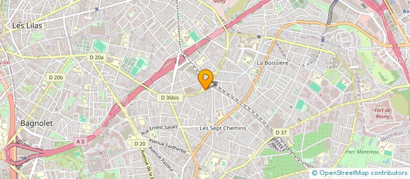 localisation de l'entreprise CAGO à ROMAINVILLE