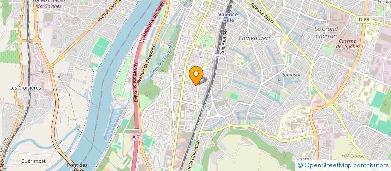 localisation de l'entreprise CAGOU CONSEILS à VALENCE