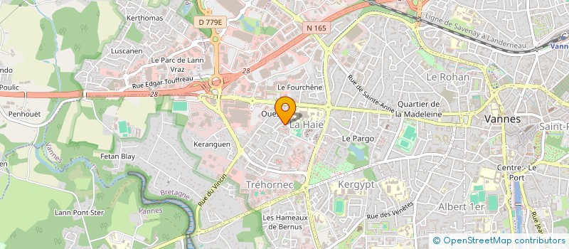 localisation de l'entreprise CAGOU56 à VANNES
