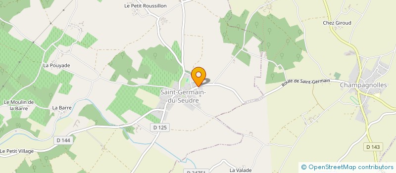 localisation de l'entreprise CAGOUILLE28  SAINT-GERMAIN-DU-SEUDRE