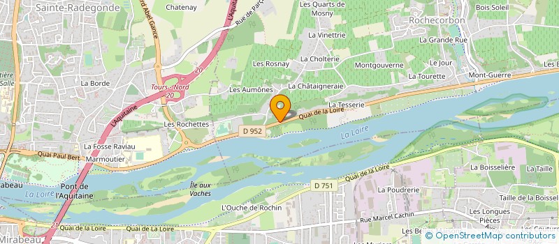 localisation de l'entreprise CAGOULE DE SECOURS  ROCHECORBON