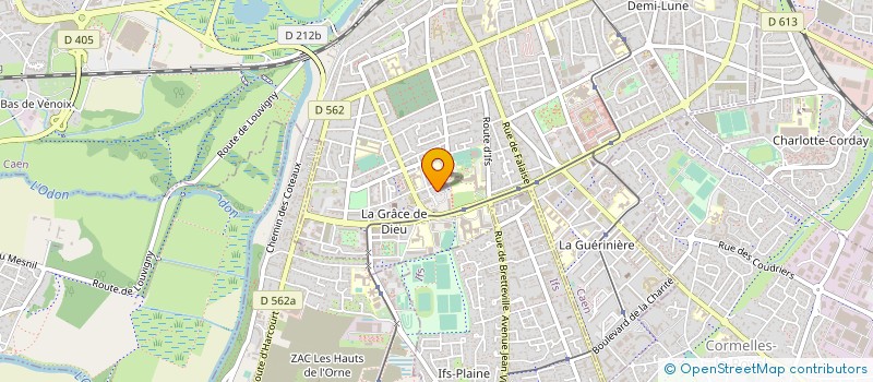 localisation de l'entreprise CAHEM à CAEN