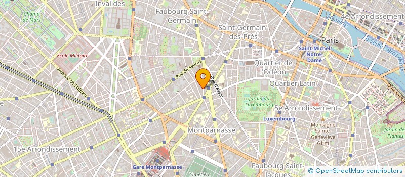 localisation de l'entreprise CAHIERS DU REGARD à PARIS