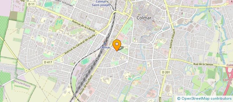 localisation de l'entreprise CAHN ET ASSOCIES  COLMAR