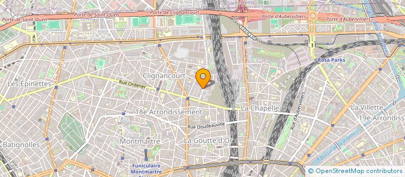 localisation de l'entreprise CAHORE  PARIS