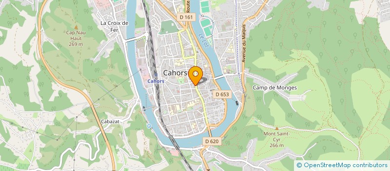 localisation de l'entreprise CAHORJUL  CAHORS