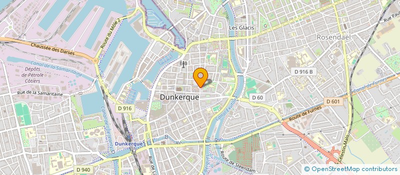localisation de l'entreprise CAHORS à DUNKERQUE