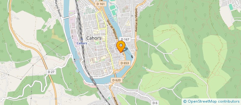 localisation de l'entreprise CAHORS ECHECS  CAHORS