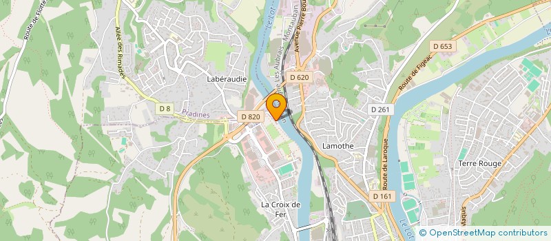 localisation de l'entreprise CAHORSREST à CAHORS