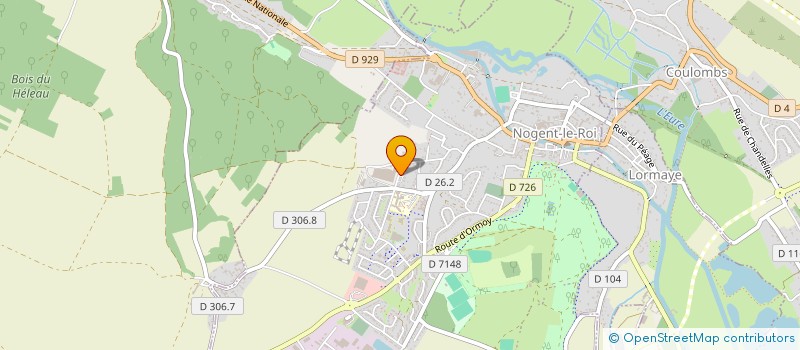 localisation de l'entreprise CAHUTA FINANCE à NOGENT-LE-ROI