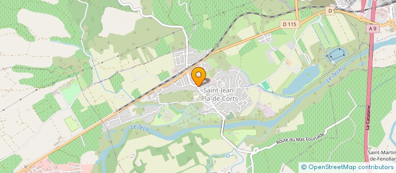 localisation de l'entreprise CAI  SAINT-JEAN-PLA-DE-CORTS