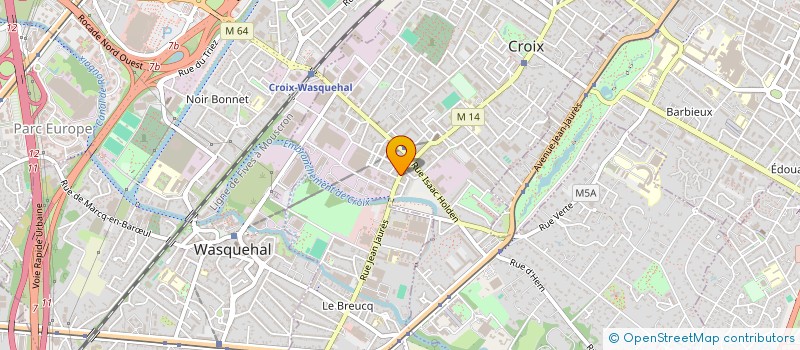 localisation de l'entreprise CAI  CROIX