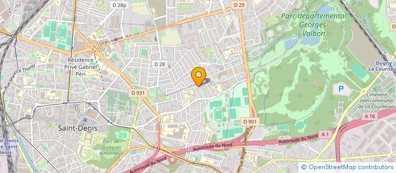 localisation de l'entreprise CAI HOLDING à SAINT-DENIS