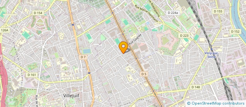 localisation de l'entreprise CAI HONG SOINS DU CORPS  VITRY-SUR-SEINE