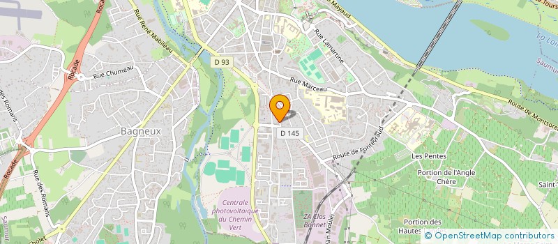 localisation de l'entreprise CAIB à SAUMUR