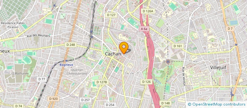 localisation de l'entreprise CAIBIAN CAPITAL à CACHAN