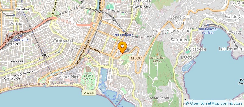 localisation de l'entreprise CAIBOTTIS à NICE