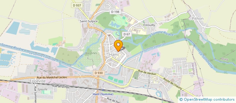 localisation de l'entreprise CAIGNAULT-BLOIS-BEST  COMPIEGNE