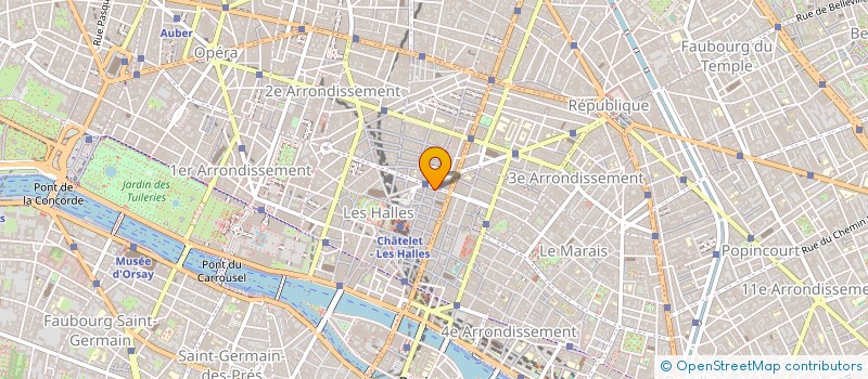 localisation de l'entreprise CAIL INVEST  PARIS