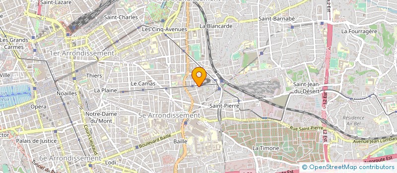 localisation de l'entreprise CAILHOL PRODUITS NATURELS à MARSEILLE