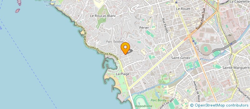 localisation de l'entreprise CAILIN INVESTISSEMENT  MARSEILLE