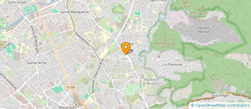 localisation de l'entreprise CAILLAT LAGIER-AGOSTINI  MARSEILLE